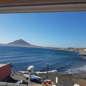 Red Mountain And The Sea , El Medano (Tenerife) Spain